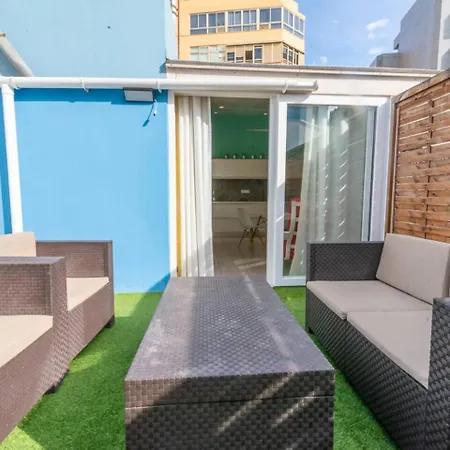 Mexico Suite- Private Terrace. Air Conditioned لاس بالماس دي غران كاناريا