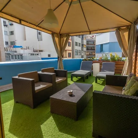 Mexico Suite- Private Terrace Air Conditioned 公寓 大加那利岛拉斯帕尔马斯