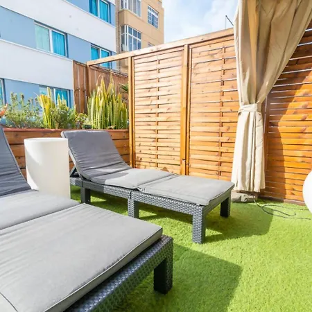 公寓 Mexico Suite- Private Terrace Air Conditioned *